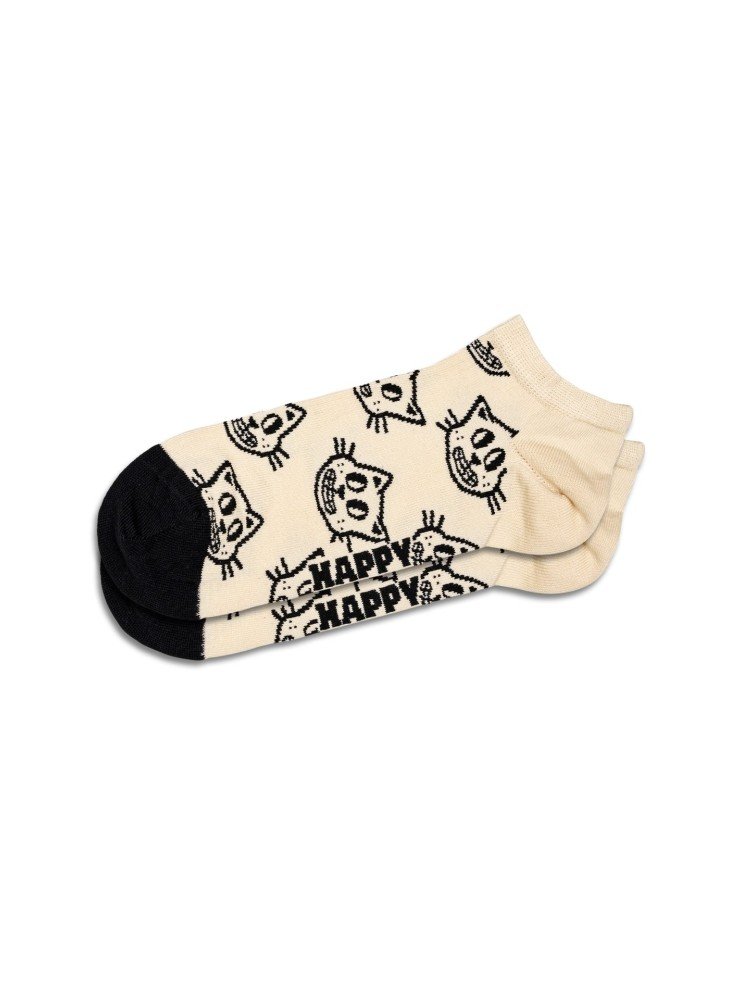 Cat Low Sock HappySocks P001931 Beige Cat Low Sock HappySocks P001931 Beige