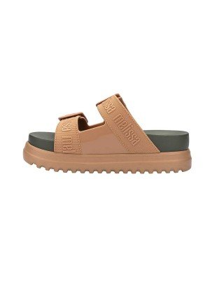 Cozy M Lover Platform Sandal Melissa 35977.BI126 Camel