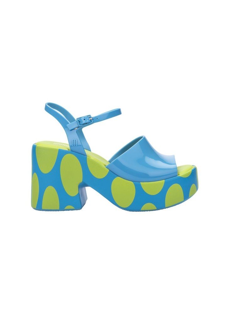 Sandálias Lina Melissa 35929.BC237 Azul/Verde Sandálias Lina Melissa 35929.BC237 Azul/Verde