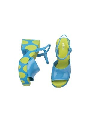 Sandálias Lina Melissa 35929.BC237 Azul/Verde