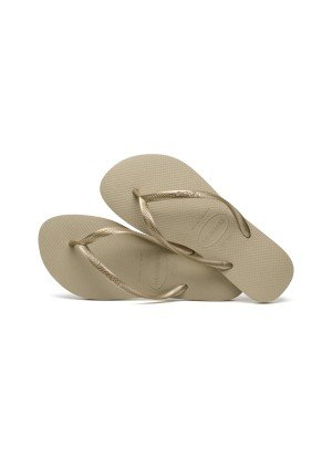 Slim Beach Flip Flops Havaianas 4000030.2719 Gold