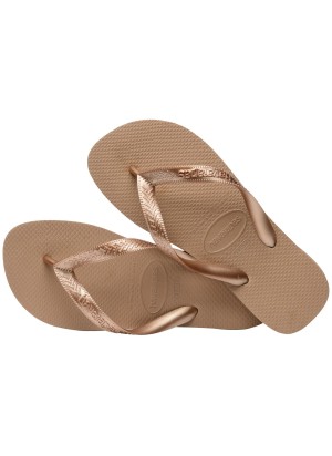 Top Tiras Beach Flip Flops Havaianas 4137428.3581 Rose Gold