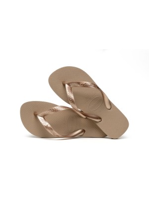 Top Tiras Beach Flip Flops Havaianas 4137428.3581 Rose Gold