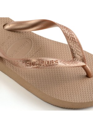 Top Tiras Beach Flip Flops Havaianas 4137428.3581 Rose Gold