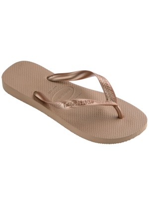 Top Tiras Beach Flip Flops Havaianas 4137428.3581 Rose Gold