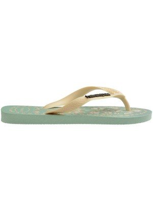 Top Tropicalia Vibes Beach Flip Flops Havaianas 4149722.9338 Green