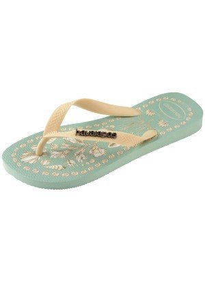 Top Tropicalia Vibes Beach Flip Flops Havaianas 4149722.9338 Green