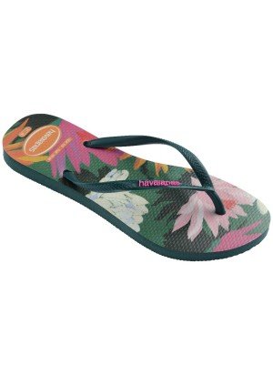 Slim Summer Bliss Beach Flip Flops Havaianas 4149813.5266 Green