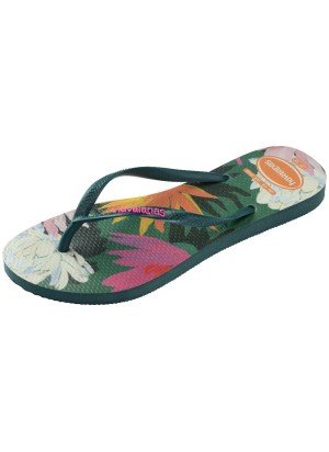 Slim Summer Bliss Beach Flip Flops Havaianas 4149813.5266 Green