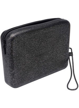 Havaiana Beach Toiletry Bag 4147274.0090 Glitter Black