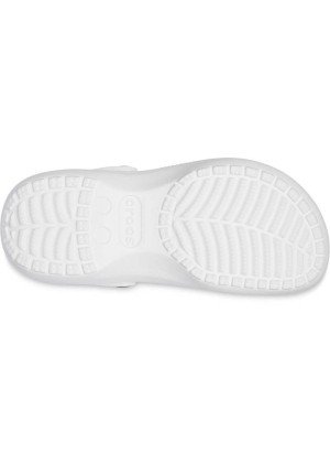 Sandália De Praia Classic Platform Crocs 206750.100 Branco