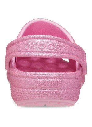 Classic Glitter Beach Sandals Crocs 206993.6XE Pink Tweed Glitter