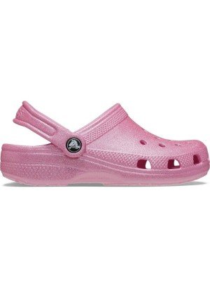 Classic Glitter Beach Sandals Crocs 206993.6XE Pink Tweed Glitter