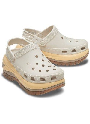 Sandália De Praia Mega Crush U Crocs 207988.OLM Bege
