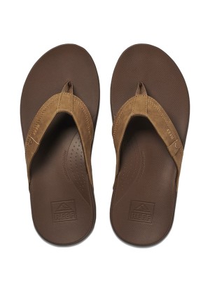 Cushion Beach Flip Flops Reef CI3637 Bronze