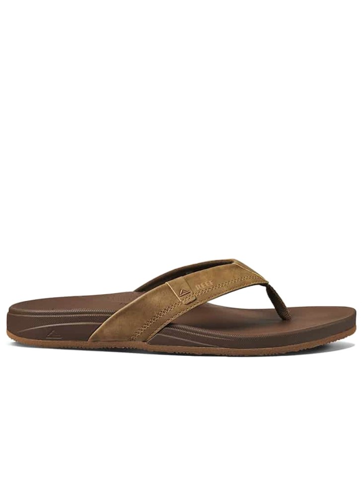 Cushion Beach Flip Flops Reef CI3637 Bronze