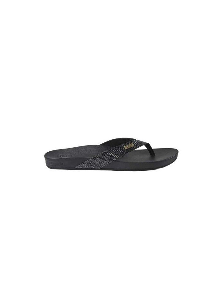 Cushion Court Beach Flip Flops Reef CI6695 Black
