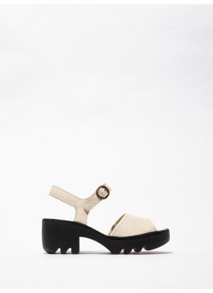 Tull Sandal Fly London P501503001 Off White/Off White