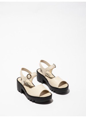 Tull Sandal Fly London P501503001 Off White/Off White