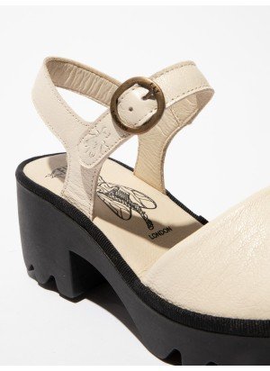 Tull Sandal Fly London P501503001 Off White/Off White