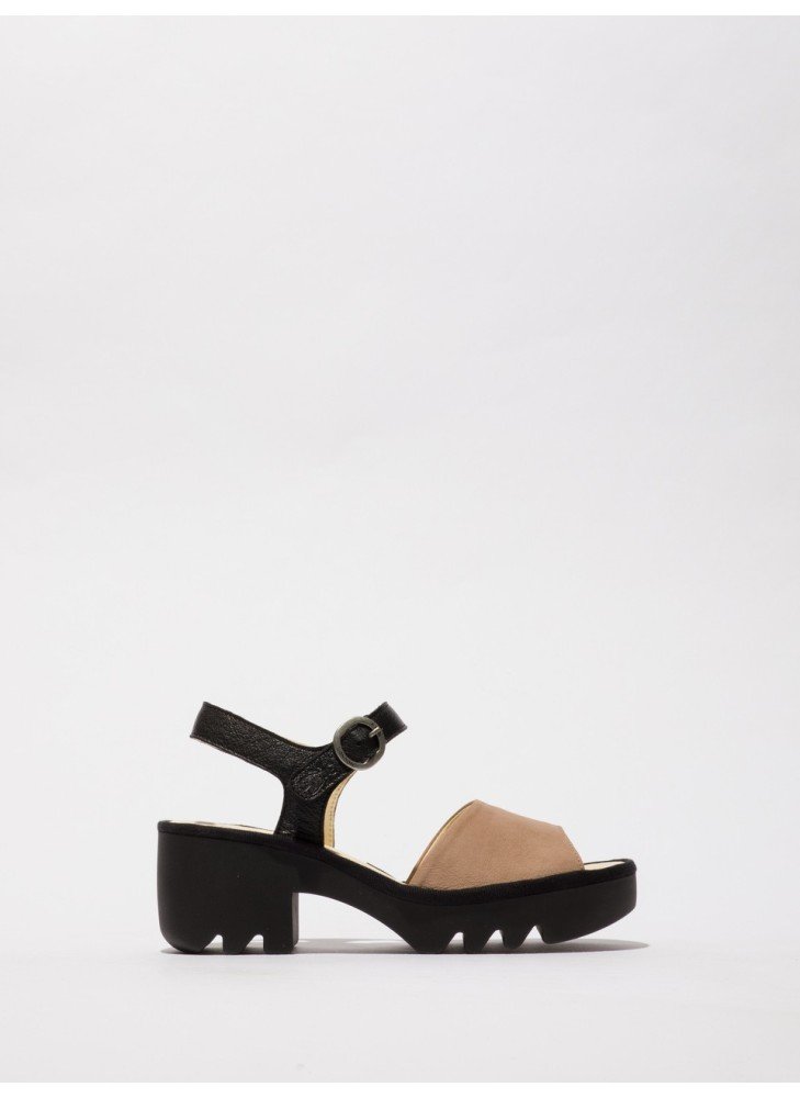 Tull Sandal Fly London P501503006 Taupe/Black