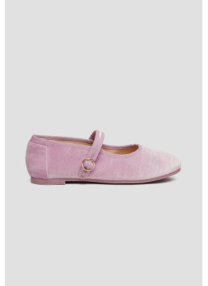 Mary Jane Velvet Shoes PAEZ 2532501S5801-922 Iris