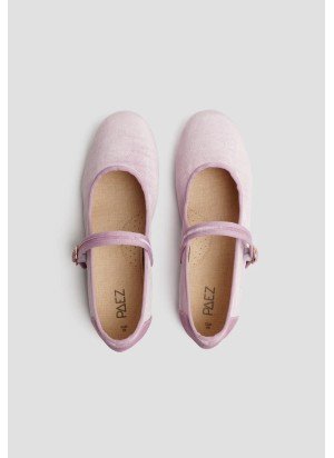 Mary Jane Velvet Shoes PAEZ 2532501S5801-922 Iris