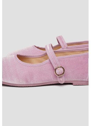 Mary Jane Velvet Shoes PAEZ 2532501S5801-922 Iris