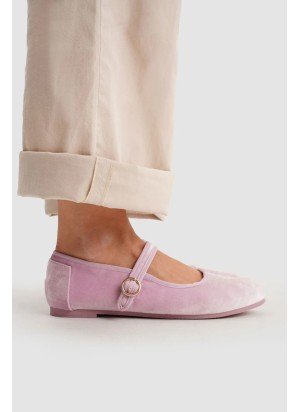Mary Jane Velvet Shoes PAEZ 2532501S5801-922 Iris