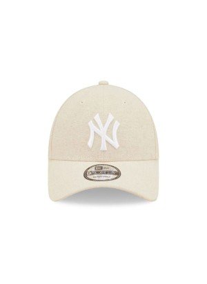 Boné New York Yankees Linen 9FORTY Adjustable New Era 60357963 Creme