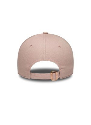 Boné New York Yankees Womens Metallic 9FORTY Adjustable New Era 60667375 Rosa