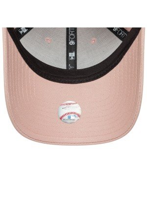 Boné New York Yankees Womens Metallic 9FORTY Adjustable New Era 60667375 Rosa