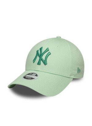 Boné New York Yankees Womens Metallic 9FORTY Adjustable New Era 60667382 Verde