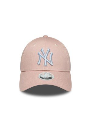 Boné New York Yankees Womens MLB League Essential 9FORTY Adjustable Cap New Era 60667387 Rosa