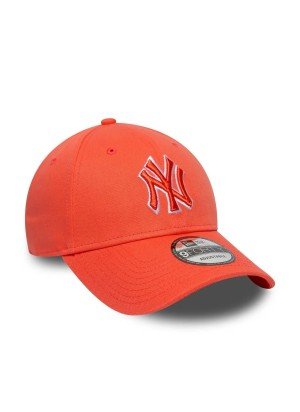 Boné New York Yankees 9FORTY Team Outline Cap New Era 60667389 Laranja