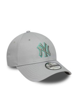 New York Yankees 9FORTY Team Outline Cap New Era 60667391 Grey