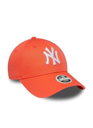 New York Yankees Womens MLB League Essential 9FORTY Adjustable Cap New Era 60667392 Orange