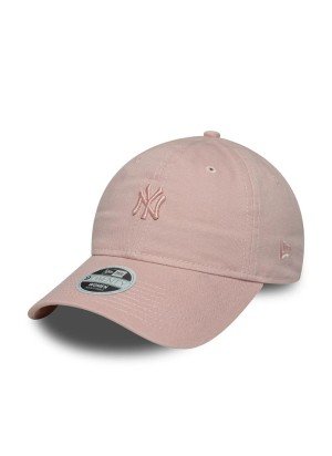 New York Yankees Womens MLB Mini Washed 9TWENTY Adjustable Cap New Era 60667469 Pastel Pink