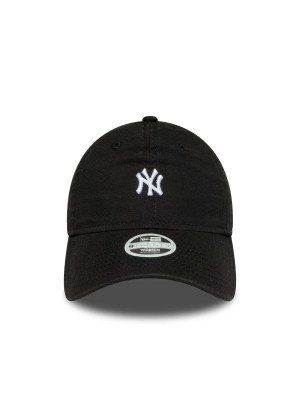 New York Yankees Womens MLB Mini Washed 9TWENTY Adjustable Cap New Era 60667468 Black
