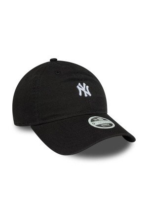 Boné New York Yankees Womens MLB Mini Washed 9TWENTY Adjustable Cap New Era 60667468 Preto