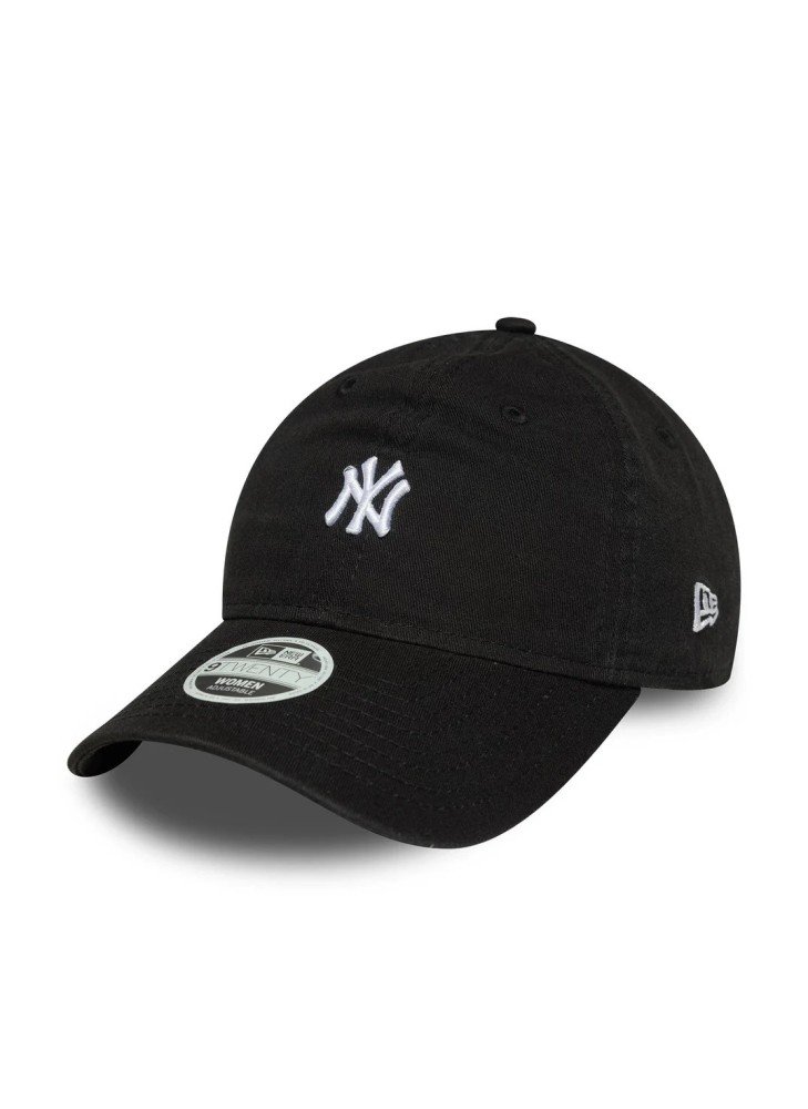 Boné New York Yankees Womens MLB Mini Washed 9TWENTY Adjustable Cap New Era 60667468 Preto