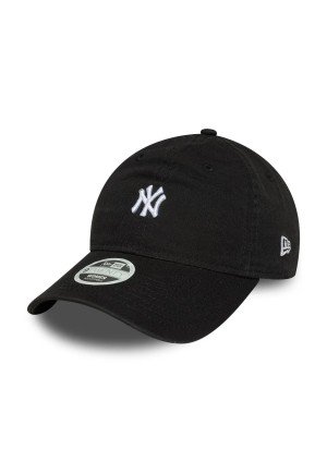 Boné New York Yankees Womens MLB Mini Washed 9TWENTY Adjustable Cap New Era 60667468 Preto