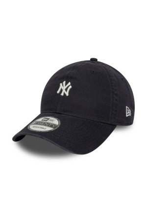 New York Yankees MLB Mini Logo Washed 9TWENTY Adjustable Cap New Era 60667594 Navy