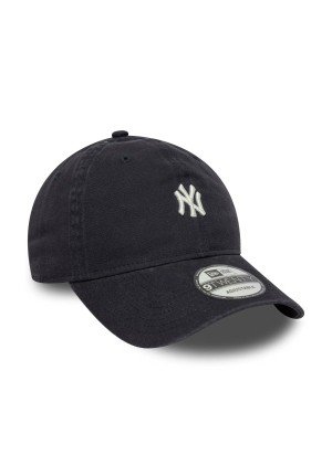 New York Yankees MLB Mini Logo Washed 9TWENTY Adjustable Cap New Era 60667594 Navy