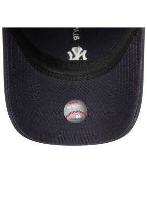 New York Yankees MLB Mini Logo Washed 9TWENTY Adjustable Cap New Era 60667594 Navy