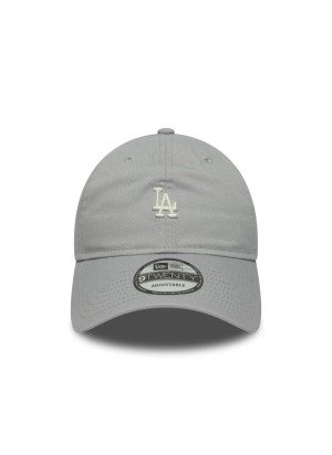 LA Dodgers MLB Mini Logo Washed 9TWENTY Adjustable Cap New Era 60667600 Grey