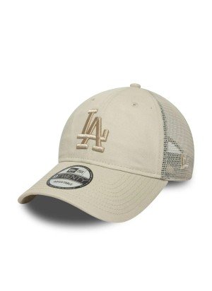 LA Dodgers MLB Washed 9TWENTY Trucker Adjustable Cap New Era 60667610 Cream
