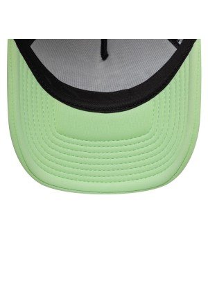 Boné New Era Oval Foam Patch 9FORTY A-Frame Trucker Adjustable Cap New Era 60667665 Verde