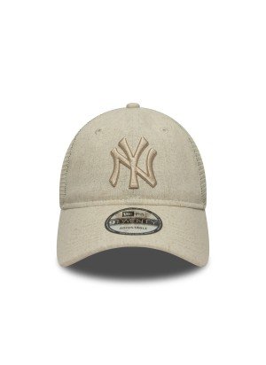 Boné New Era Linen 9TWENTY Trucker Cap New Era 60667672 Bege