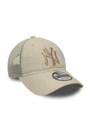 Boné New Era Linen 9TWENTY Trucker Cap New Era 60667672 Bege